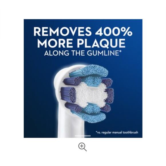 Oral-B Replacement Electric Toothbrush Head, 3 Count, Precision Clean, 3 Count - Picture 2 of 5